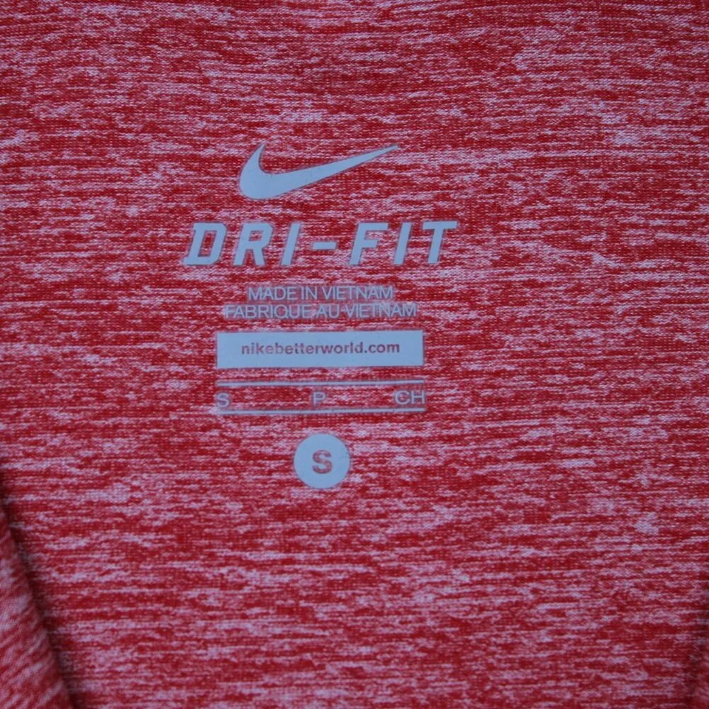 Nike Element Ohio State‎ Sweatshirt Mens Small Red Dri-Fit 1/4 Zip L/S Pullover